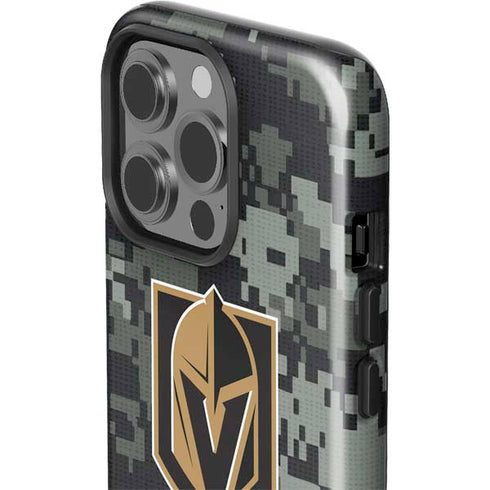 NHL Vegas Golden Knights Camo iPhone 15 Pro Impact Case